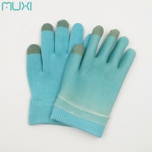 Cotton Telefingers Screen Sensitive <strong>Moisture</strong> Spa Gel <strong>Gloves</strong> - Product Image 3
