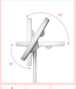 Tavolo di colore personalizzato ricaricabile illuminato Make Up specchio rotondo Led illuminato specchio per il trucco di vanità con la luce - Product Image 5