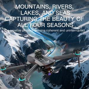 Beast SG603 Max Drones GPS 5G WiFi FPV with 4.5inch Touchable LCD Screen Controller HD Dual <b>Camera</b> <b>Gimbal</b> Obstacle Avoidance - Product Image 5