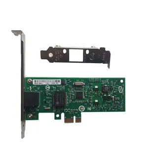 Echt Gigabit RJ45 Pcie Ethernet Server Adapternetwork Kaart Schijfloze Gebruikt 9301CT 82574
