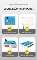 Récepteur YET402WFR-MF (V3.0) Multifréquence 433 868 Mhz Contrôleur de porte de garage intelligent Récepteur Wifi 2CH