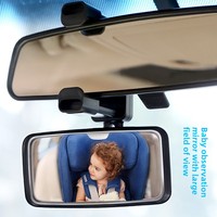 3R Car Supplies' New Kids Baby Observation Interior Accessory Large Field View Rear-View Kit Cross-Border Interior Kit