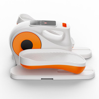 Stepper électrique pour la maison, elliptique de bureau à résistance à air, machine de marche intelligente pliable avec écran LED pour les jambes et les membres inférieurs