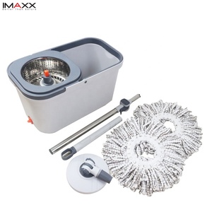 Outils de nettoyage IMAXX, type populaire, nettoyage des sols, eau, vie facile, ensemble serpillière et seau magique, serpillière rotative à 360 degrés avec seau - Product Image 1