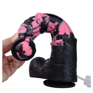 YOCY Colorful Horse Hanging Ejaculation Squirting <b>Dildo</b> Anal Plug Female Masturbation Sex Toy - Product Image 2