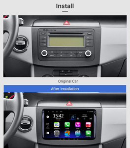 Autoradio Android 2DIN da 9 Pollici con Navigazione GPS per VW <span class=keywords><strong>Volkswagen</strong></span> Skoda Golf 5 Golf 6 Polo <span class=keywords><strong>Passat</strong></span> <span class=keywords><strong>B5</strong></span> B6 Jetta Seat - Product Image 6