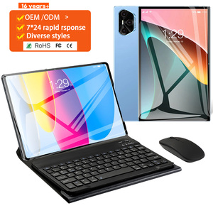 Oem Bán buôn máy tính bảng với bàn phím <span class=keywords><strong>2025</strong></span> tốt nhất 10.1 inch <span class=keywords><strong>Android</strong></span> 15 5 gam Wifi Octa-core 12 + 512GB học tập kinh doanh Máy Tính Bảng Máy tính xách tay - Product Image 1