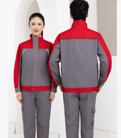 Vêtements de travail unisexes en coton respirant, uniformes de réparation automobile, combinaisons de soudure, vêtements de travail à manches longues, vêtements de travail personnalisés
