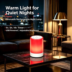Warm Red Green Light Therapy Lamp Red Light Therapy Bedroom Night Light Energy Saving Sensor Lighting for Home Hallway - Product Image 1