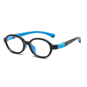 نظارات سيليكون مطاطية للأطفال بتصميم جديد بجودة عالية للبيع بالجملة نظارات نظارات مرنة للأطفال إطارات بصرية من مصنع كبير