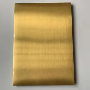 Gold Metallized Silver Color Glossy gold Brushed gold Matte PET Solvent Film Eco-solvent Printing Self-adhesive Film