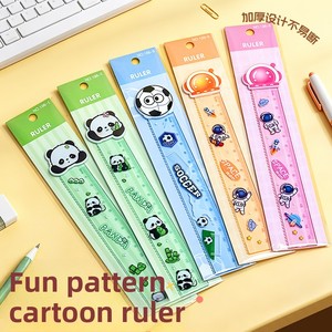 Righello Pieghevole in Plastica a Forma di Cartone Animato 15cm per Studenti delle Scuole Elementari - Strumento per Disegno e Misurazione - Product Image 2