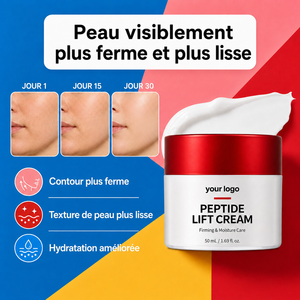 Crema Facial Profesional Reafirmante e Hidratante para Piel Seca y Opaca, Revela una Piel Radiante e Hidratada, Complejo de Péptidos, para Todo Tipo de Piel - Product Image 5