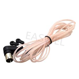 <span class=keywords><strong>Antenne</strong></span> <span class=keywords><strong>FM</strong></span> <span class=keywords><strong>75</strong></span> Ohm, connecteur mâle de type F, câble coaxial, fil, récepteur stéréo domestique - Product Image 4