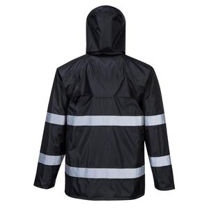 PORTWEST - F440BKR5XL Classic Iona chaqueta de lluvia negra-EAN 5036108382170 PROTECCIÓN TODO TIEMPO - Product Image 2