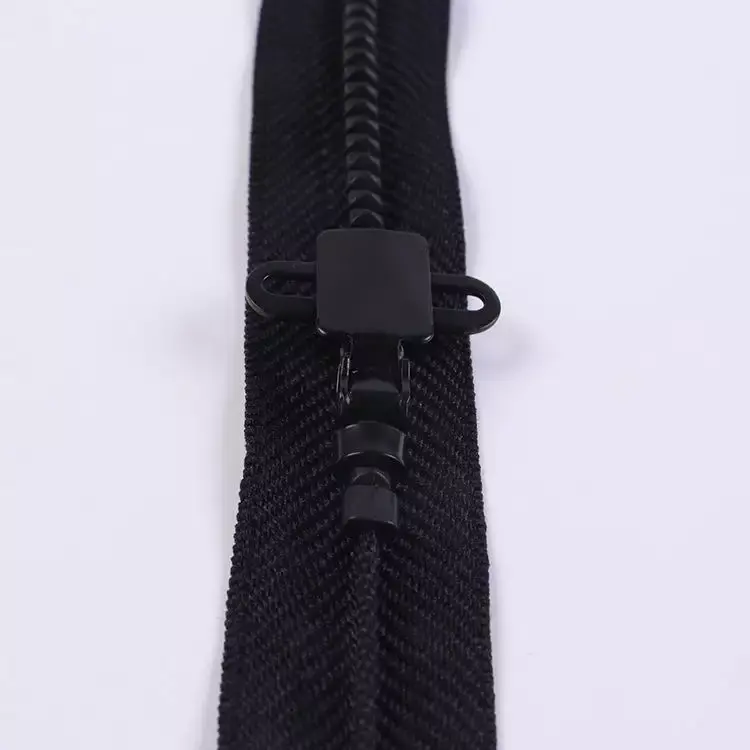 3# 5# 8# Two Way Plastic Zipper Resin Zipper Molded Zipper For Down Jacket