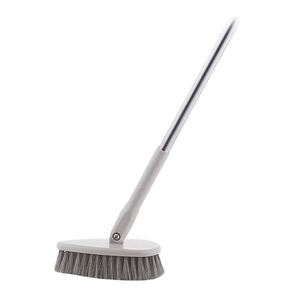 Adjustable Long Handle Shower Scrubber <b>Brush</b> Combo for Bath Tub and Tile Cleaning in Bathroom - Product Image 4