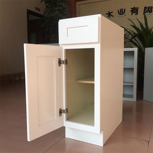 ตู้เชคเกอร์ไม้สีขาว B12วัสดุเซรามิกทำจากไม้เนื้อแข็งวิศวกรรมสมัยใหม่ - Product Image 2