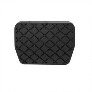 Tapis de sol en caoutchouc antidérapant pour voiture Volkswagen, pédale de frein et d'embrayage, 1K0723173B, motif géométrique, pièce unique - Product Image 2