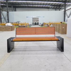 Banc <span class=keywords><strong>de</strong></span> jardin en bois et métal <span class=keywords><strong>pour</strong></span> <span class=keywords><strong>restaurant</strong></span> extérieur, fabriqué en usine - Product Image 6