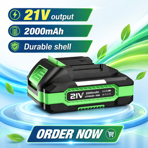 Cost-Effective 20V <strong>3.</strong>0Ah 18650 Lithium Ion Power Tool Battery Compatible with MAK Cordless Tools - Product Image 2