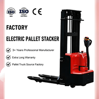 Chariot élévateur électrique JAKI QES15E 1,5-2 tonnes avec batterie lithium-ion, longueur de fourche 1150 mm, utilisation intérieure/extérieure, garantie 1 an