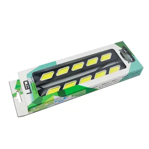 Luz led de circulación diurna, drl ,12V, 12W, cob, alta potencia