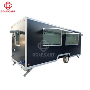 Food Concession Truck Fast Breakfast Food Carts Mobile Kitchen Coffee Ice Cream Concession Trailer CE Authentication