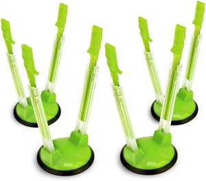 Custom Adjustable Hands Free Baggy Rack Plastic Freezer Storage Bags Ziplock Bag Holder Stand for food