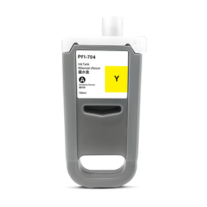 Cartuccia d'inchiostro compatibile Goosam 700ML 12 colori <span class=keywords><strong>per</strong></span> ricarica Canon PFI 704 con chip e stato completo <span class=keywords><strong>per</strong></span> <span class=keywords><strong>stampanti</strong></span> Canon IPF 8300 8310 - Product Image 3