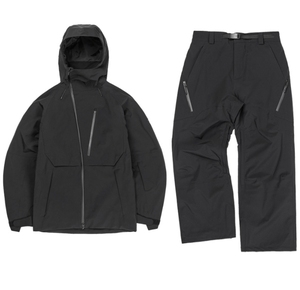 Conjunto de Esquí con Capucha para Hombre, Impermeable, Cortavientos, Transpirable, de Secado Rápido, para Senderismo, Esquí, Escalada, Montañismo, Casual, Cálido, con Cierre - Product Image 2