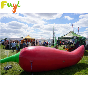 Événements de ferme annonçant le modèle gonflable géant de légume de poivre de piment gonflable pour la promotion - Product Image 3