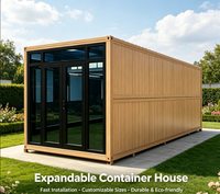 Maison de camping, chalet, maison conteneur pliable de 20 pieds, cabine de couchage, hôtel capsule, camp de travail
