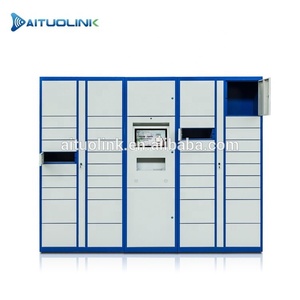 Serrure électronique intelligente Casier de livraison de colis en acier/métal pour l'université/immeubles de bureaux et les communautés de résidence - Product Image 3