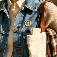 Épingles en émail dur et doux de style animal personnalisables Broches de souvenirs traditionnels Concevez vos propres badges en métal
