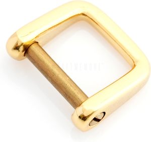 Anillas de tornillo rectangulares, Conector de correa con hebilla, Grillete rectangular, Bucle de tornillo para bolso, Unidades - Product Image 3