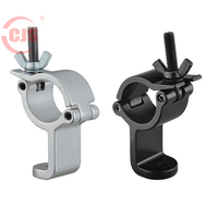 CJS3501Y - Système d'accessoires pour treillis d'éclairage de scène en alliage d'aluminium 32-35 mm, charge 50 kg, certifié TUV CE, collier de serrage pour tuyau