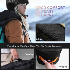 Funda Protectora Rígida Impermeable de Neopreno para Tabla de Snowboard con Logotipo Personalizado y Bolsa de Transporte Portátil Antirrobo de Poliéster - Product Image 3