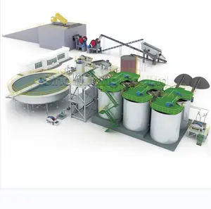 Activated carbon leaching CIL/CIP gold processing plant