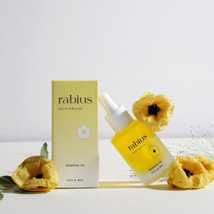 Sérum éclaircissant anti-rides Rabius Gold Hibiscus 50ml, soin du visage, formule bio à la vitamine C, pour usage domestique - Product Image 2