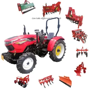 CE TRAKTOR 35hp 4x4 Mini Tractor de ruedas de alta calidad Tractor agrícola con componentes duraderos de rendimiento confiable