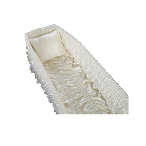 JS-L133 горячего сбывания атласная ткань гроб подкладка гробы подкладка - Product Image 6