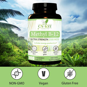 Premium Methyl <span class=keywords><strong>B12</strong></span> Kauwtabletten Ultra Sterk Ondersteunt Celenergie Hersengezondheid Bioactieve Vitamine <span class=keywords><strong>B12</strong></span> - Product Image 3
