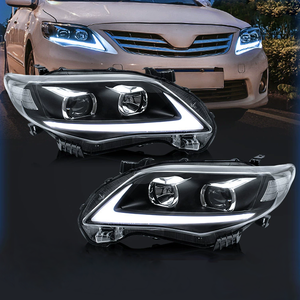 ไฟหน้า LED AURON รุ่นใหม่ 32V สำหรับ Corolla ปี 2011-2013 ชุดอัพเกรดแบบ Retrofit โครงสร้างอะลูมิเนียม แสงสีขาว 6000K - Product Image 3
