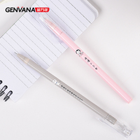 Stylos mignons en plastique GENVANA, vente en gros d'usine, pointe ultra-fine de 0,35 mm, stylo gel à pointe aiguille, papeterie de bureau et scolaire, personnalisable