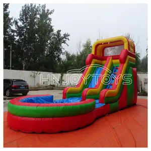 Beliebte Rutsche Großes Kind Aufblasbare Aqua Slide Pool Aufblasbare Wasser Bounce House Wasser rutsche