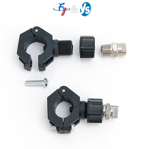 Buse de ventilateur plat agricole en acier inoxydable avec système de connexion rapide Clip en plastique <span class=keywords><strong>et</strong></span> options d'adaptateur pour le refroidissement extérieur - Product Image 3