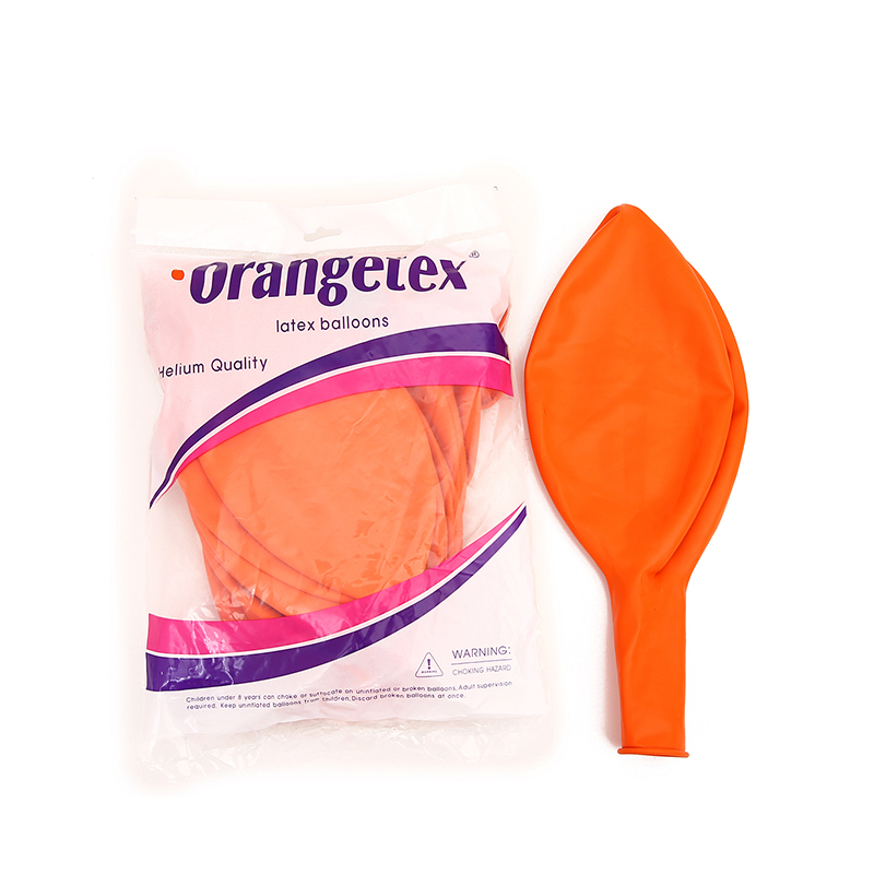 36 pollici rotondo arancione