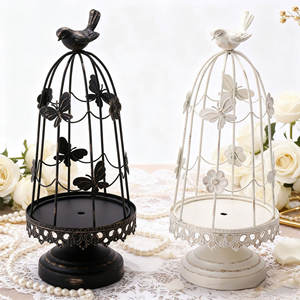 Portavelas de Metal Hecho a Mano, Elegante y Atractivo, para Decoración Navideña del Hogar y Jardín - Product Image 1