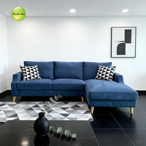 Moderno en forma de L <span class=keywords><strong>Chaise</strong></span> <span class=keywords><strong>Longue</strong></span> Seater Famosos muebles de tela de <span class=keywords><strong>terciopelo</strong></span> Sandi Arabia Design Corner Sofa - Product Image 1